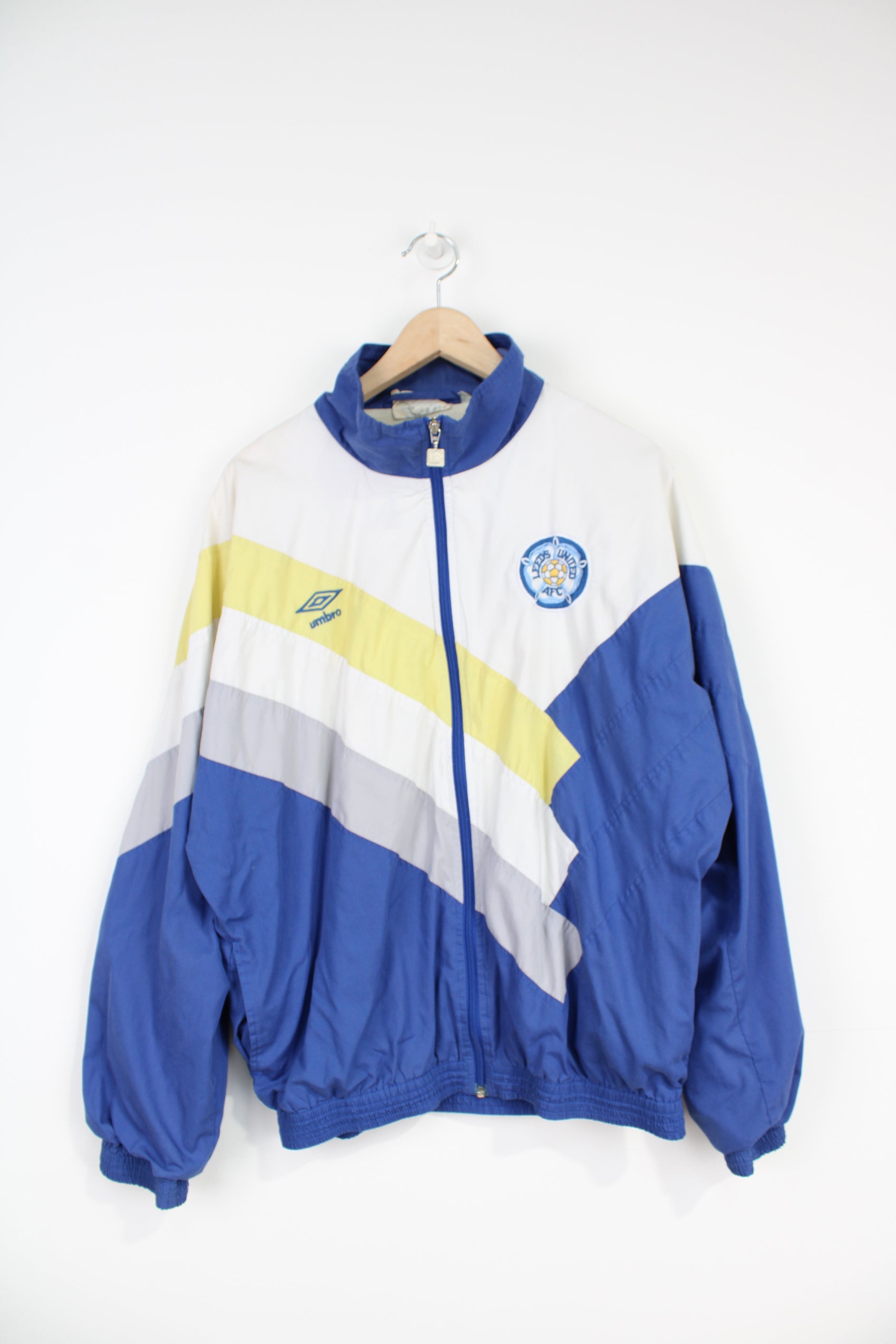 1988-90 Leeds United Tracksuit Top (XL) – VintageFolk