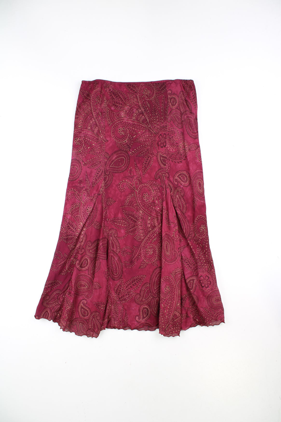 Y2K Paisley Skirt