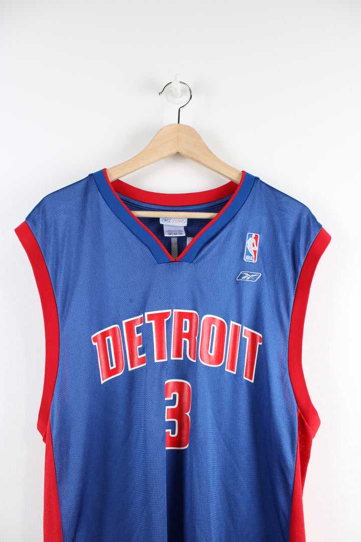 Detroit Pistons #3 NBA Jersey