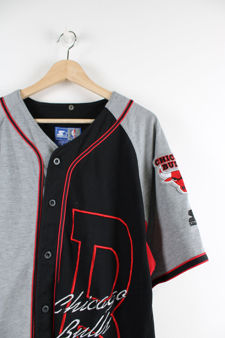 Chicago Bulls Baseball Jersey