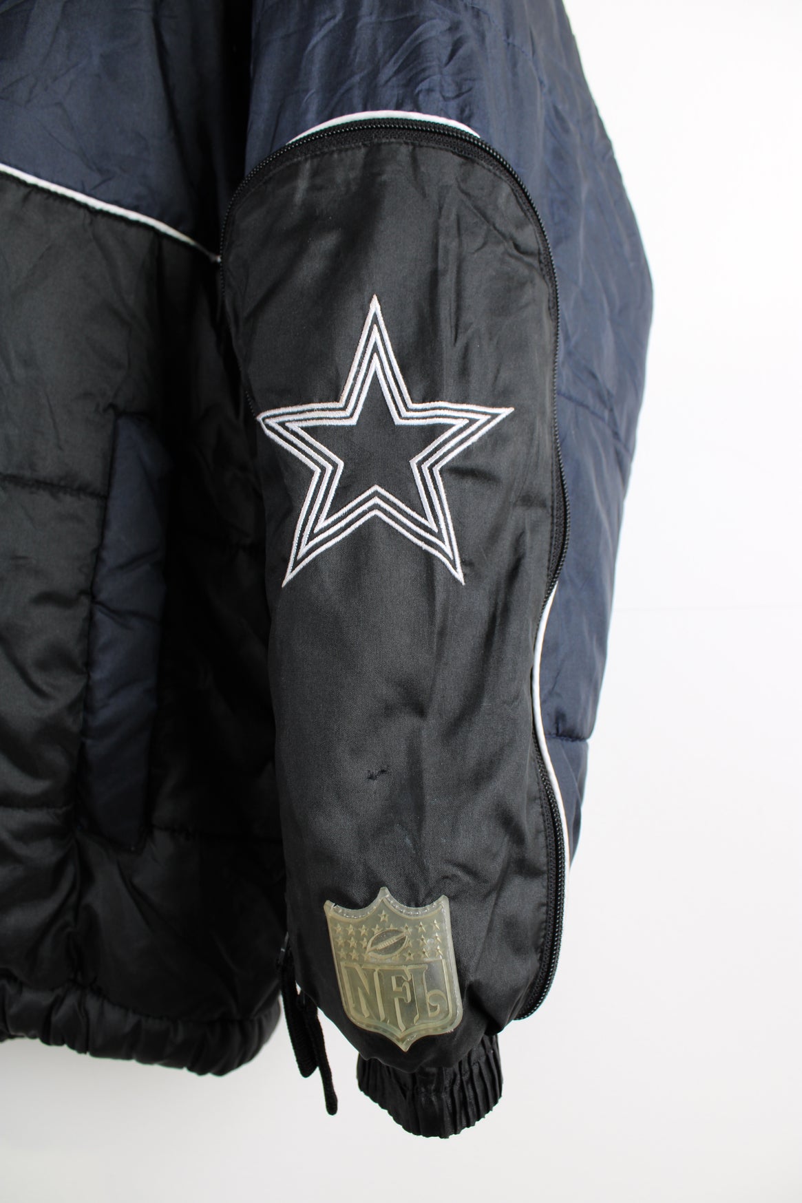 Pro player cowboys jacket hotsell