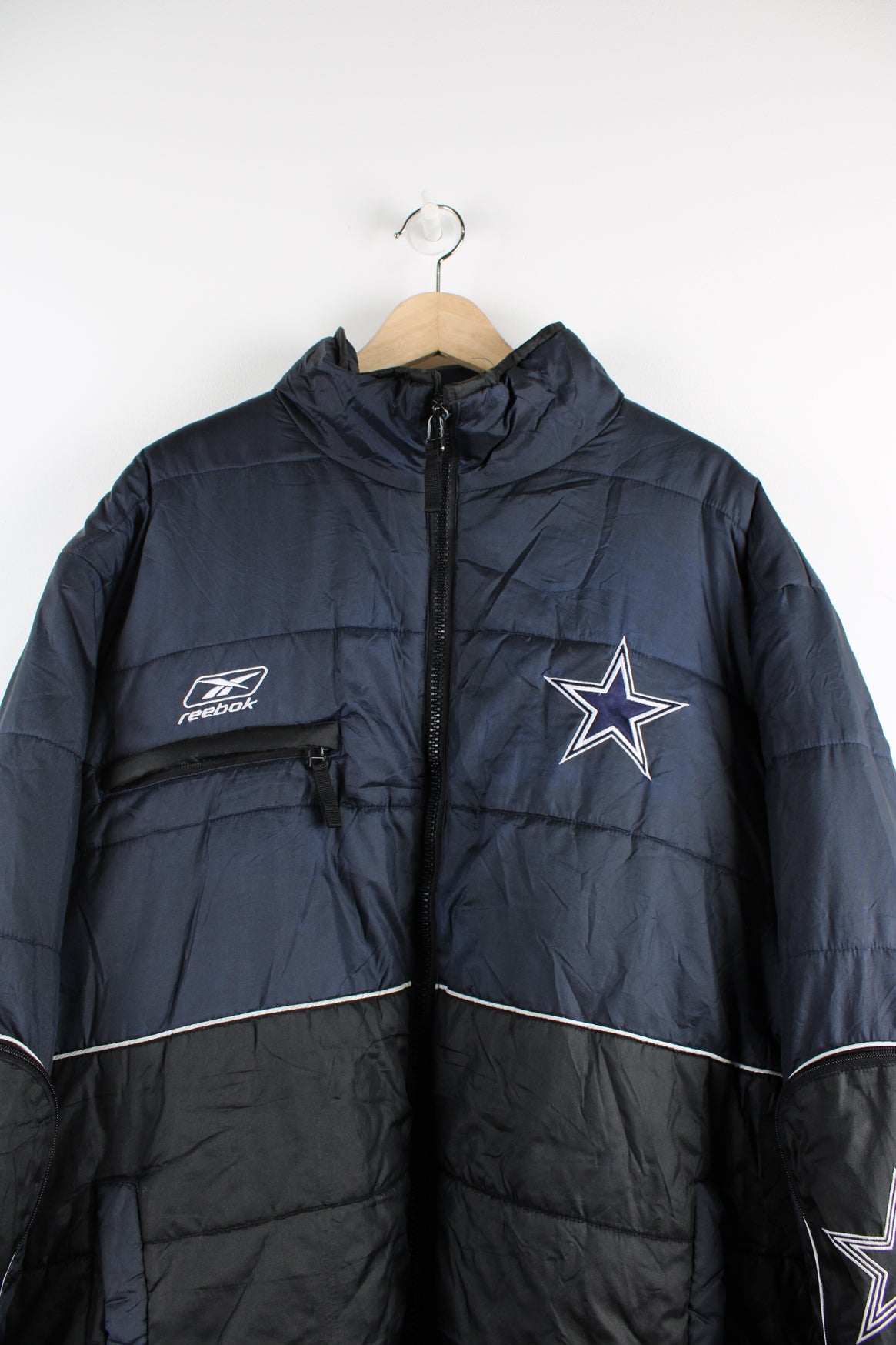 Pro player cowboys jacket hotsell