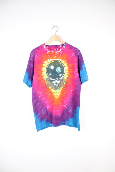 Vintage 1987 Grateful Dead Space Your Face tie dye single stitch T-Shirt.