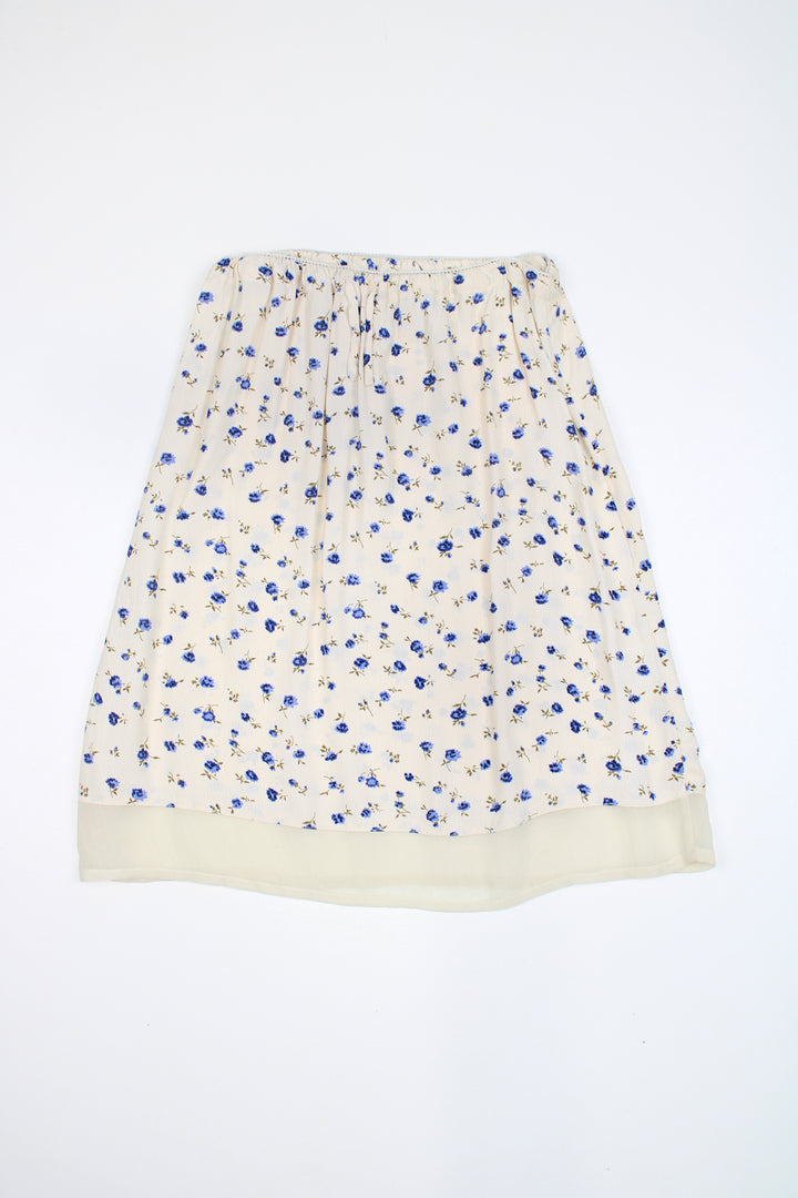 Y2K Floral Skirt