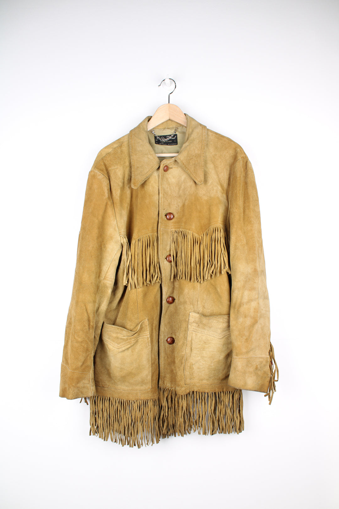 70's Fringe Suede Jacket