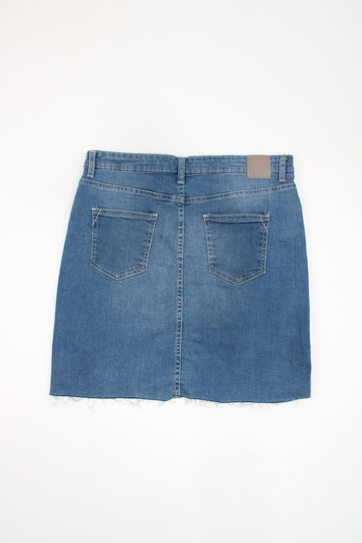 Y2K Bench Denim Skirt