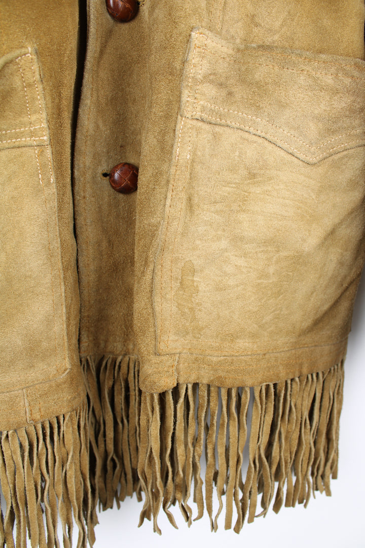 70's Fringe Suede Jacket