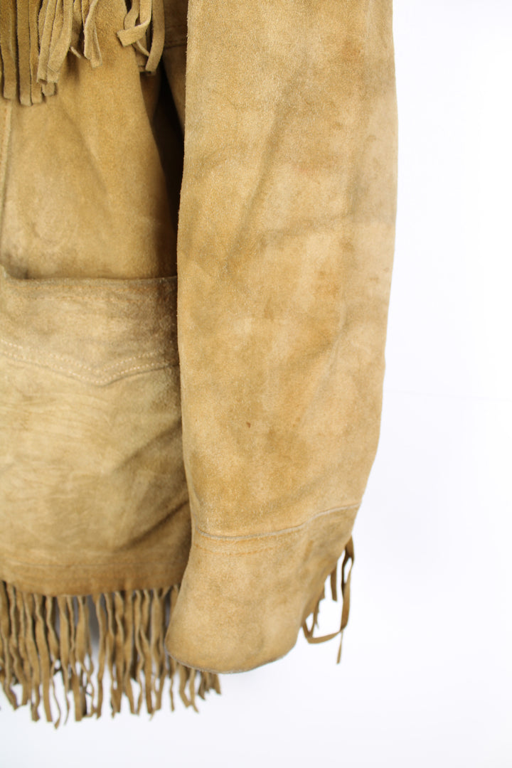 70's Fringe Suede Jacket