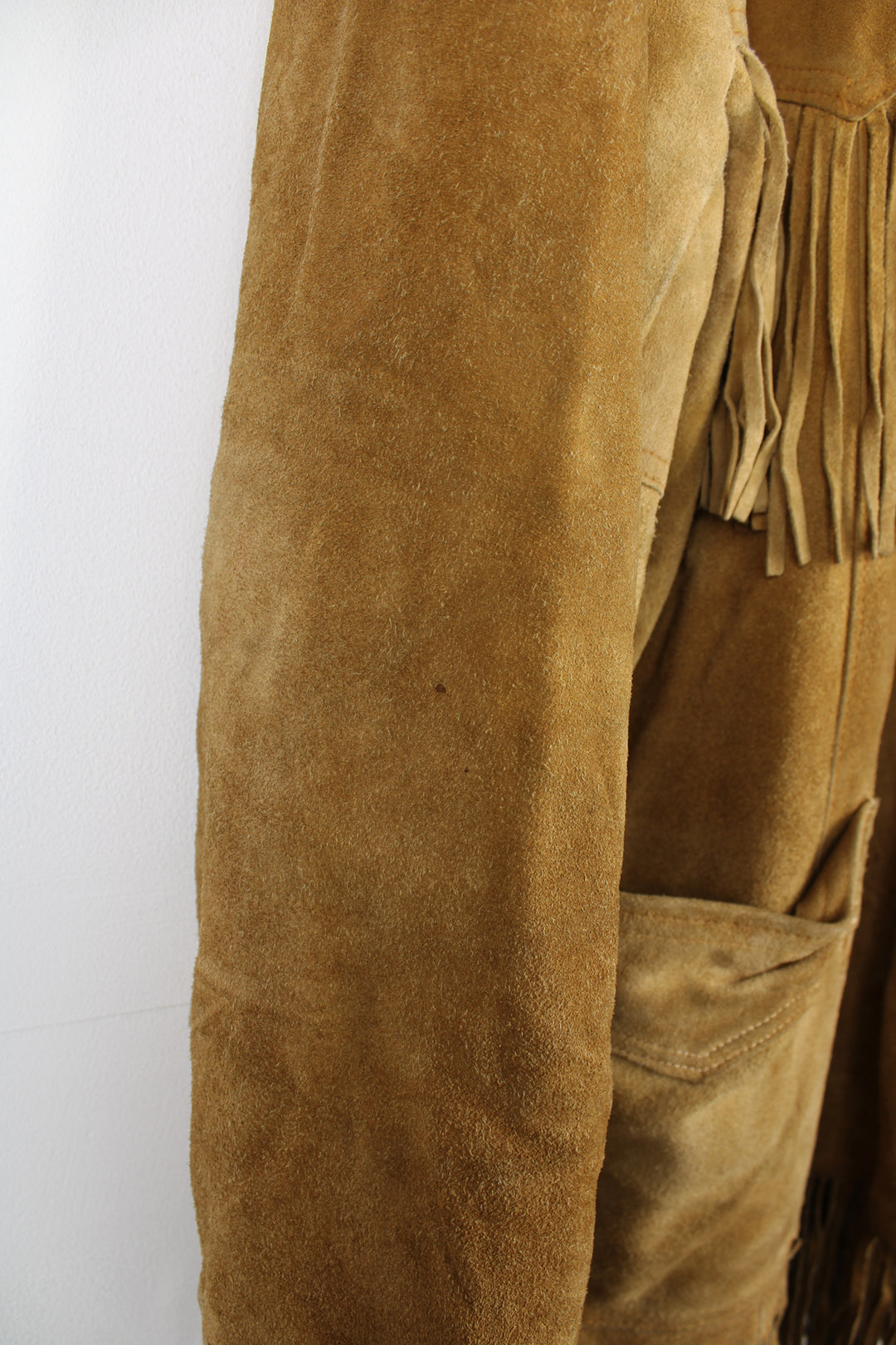 70's Fringe Suede Jacket