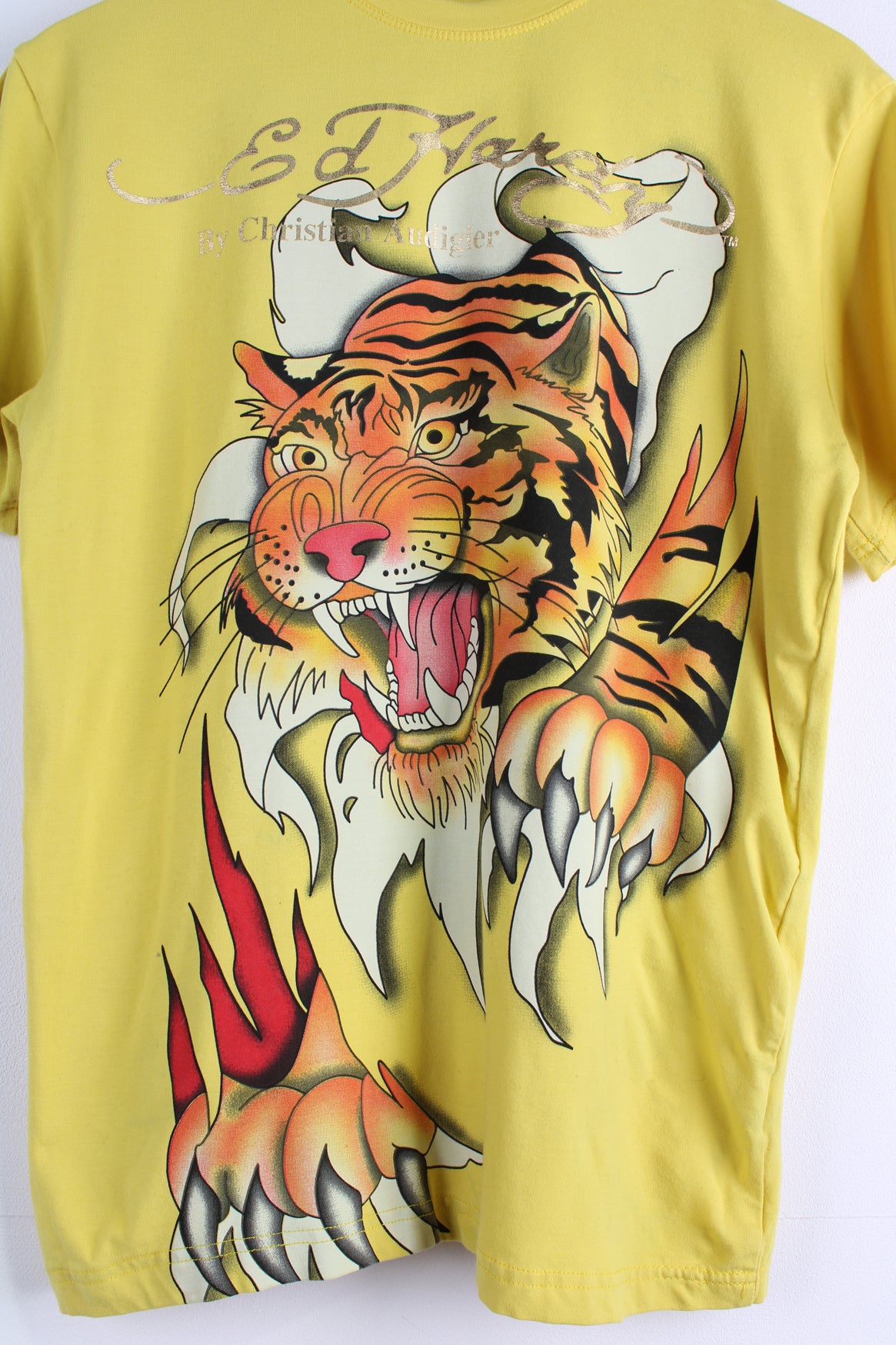 Ed hardy tiger t shirt hotsell