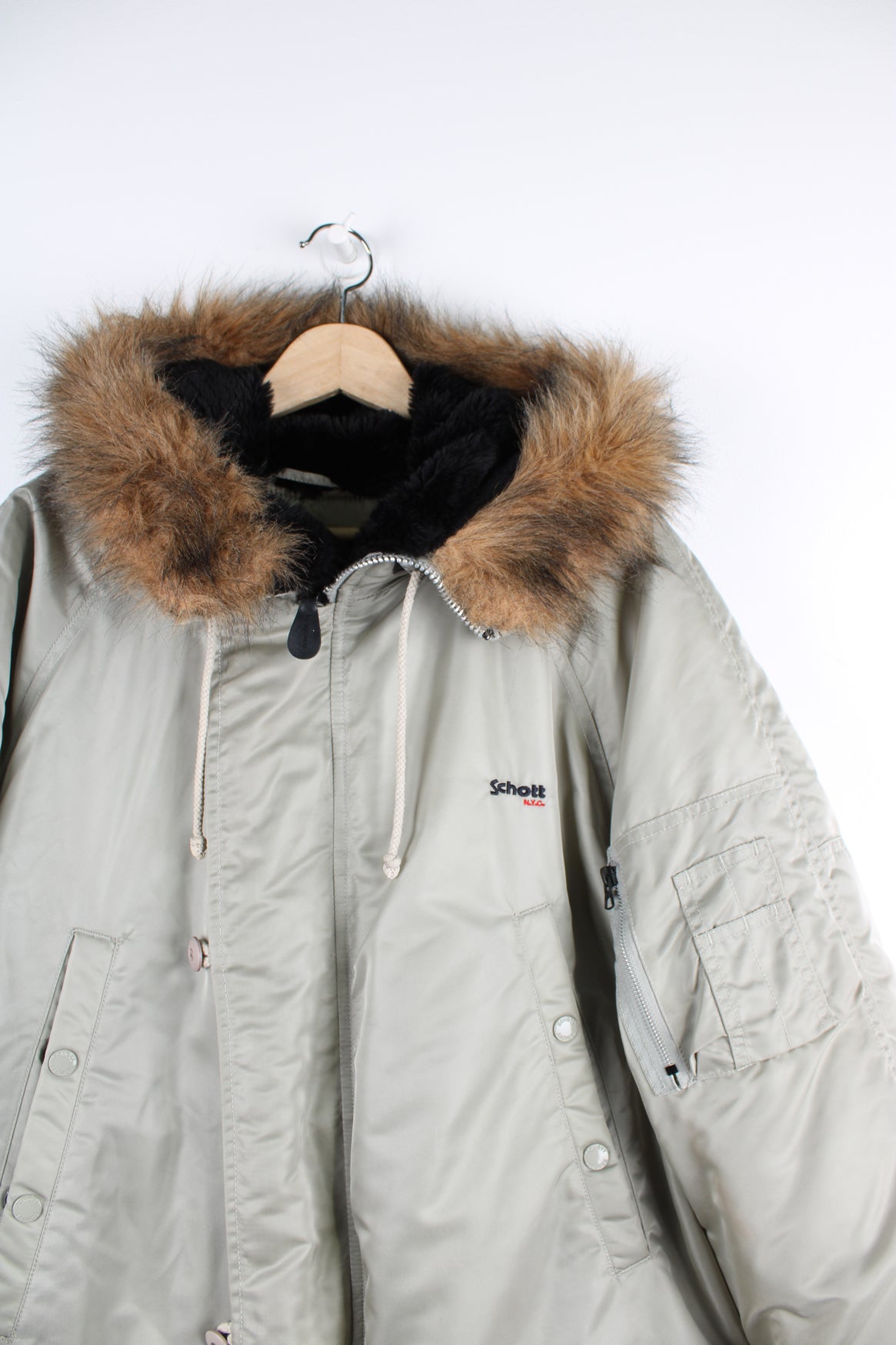 Schott insulated padded parka online