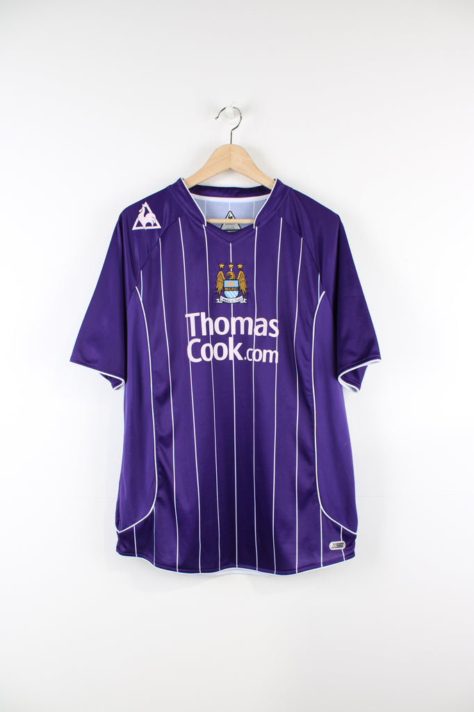 Manchester City 2007 08 Ellano Away Football Shirt VintageFolk