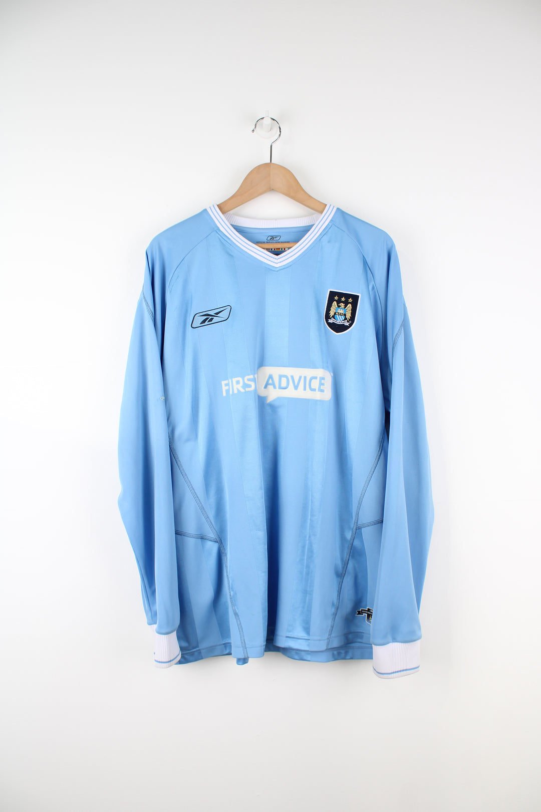 Manchester City 2003/04 Reebok Football Shirt – VintageFolk