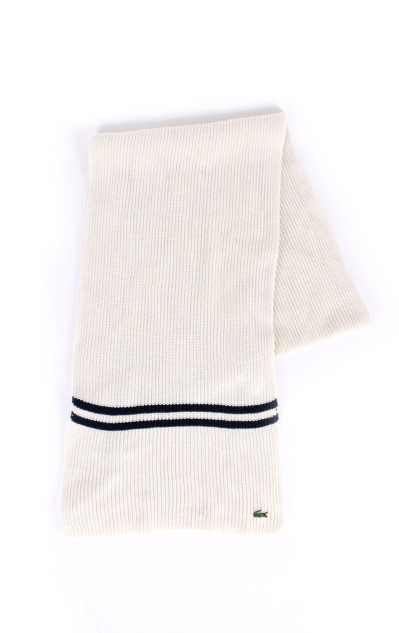 Vintage Adidas scarf, blue and white colourway, 100% acrylic, Adidas logo at the ends of the scarf and has tassels.