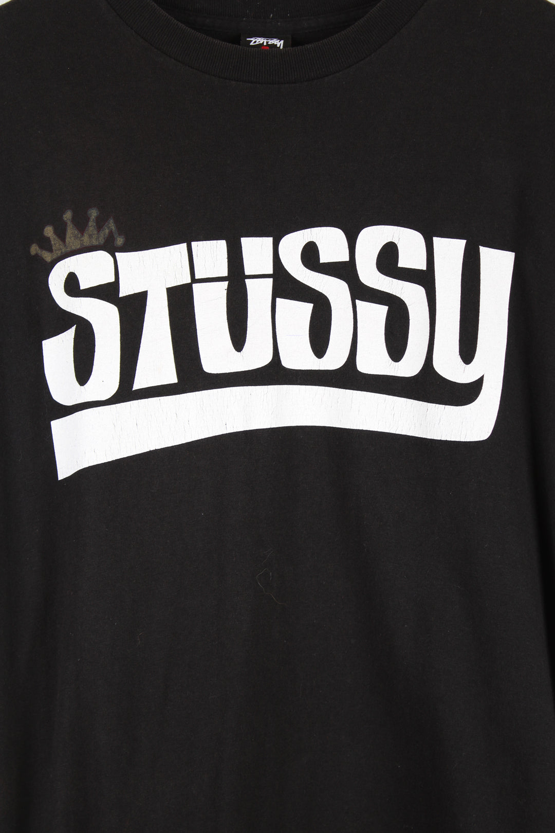 Stussy t-shirt, features large spell-out logo graphic on the front 