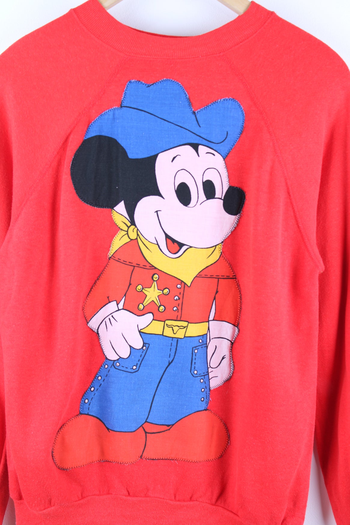 Mickey mouse red sweatshirt hotsell