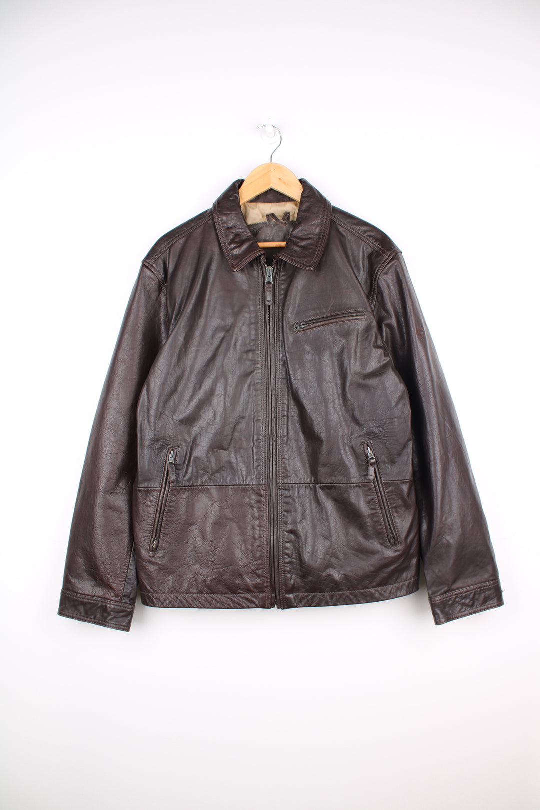 Leather timberland jacket on sale