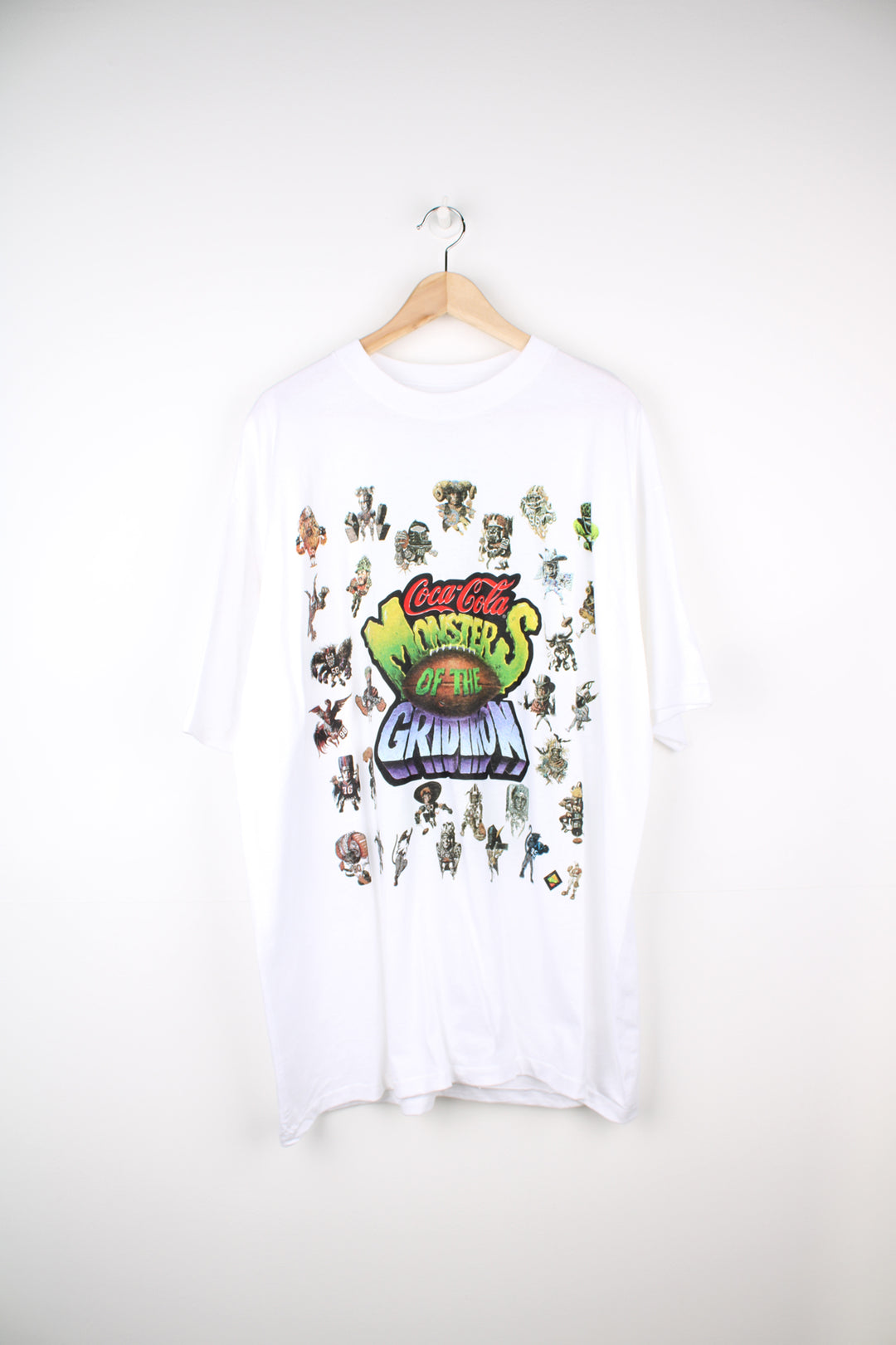 90's Monsters of the Gridiron Coca Cola T-shirt