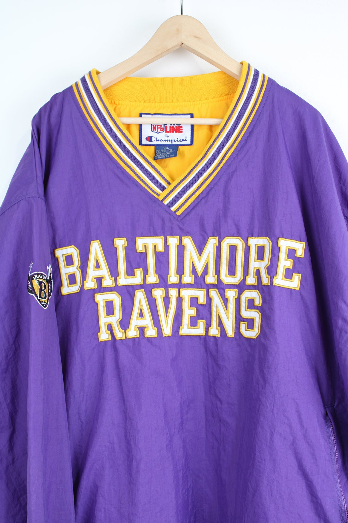 Royal purple Baltimore Ravens jersey by Logo