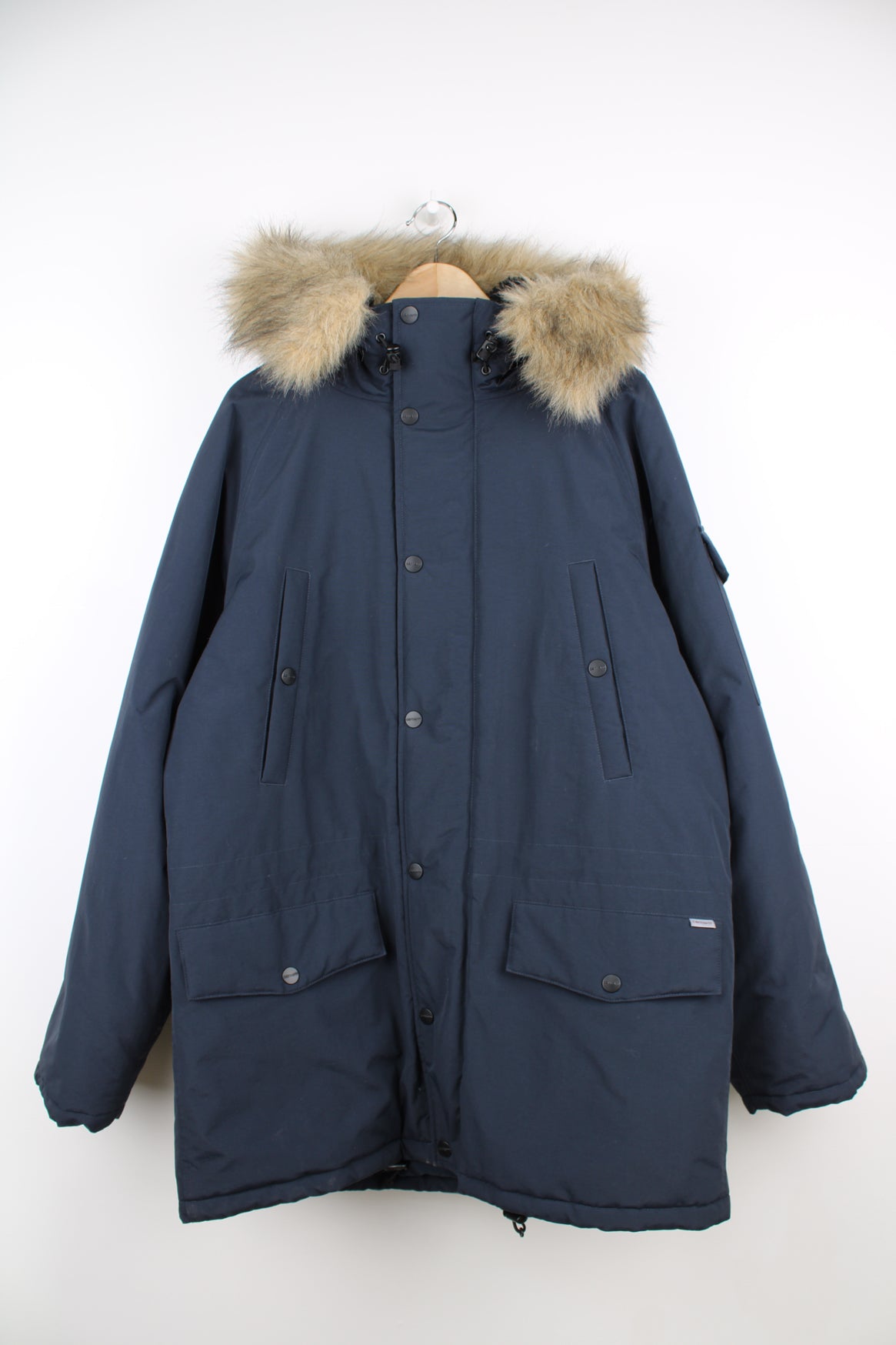 Carhartt anchorage parka navy best sale