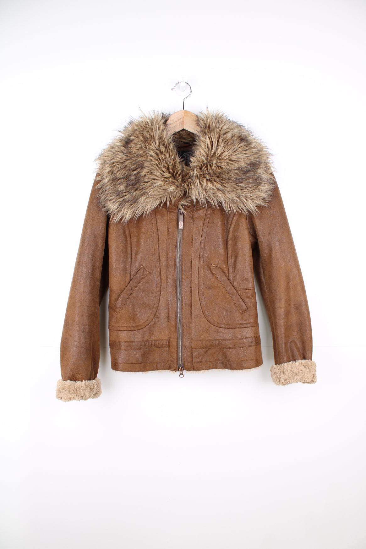 Armani Faux Sheepskin Jacket