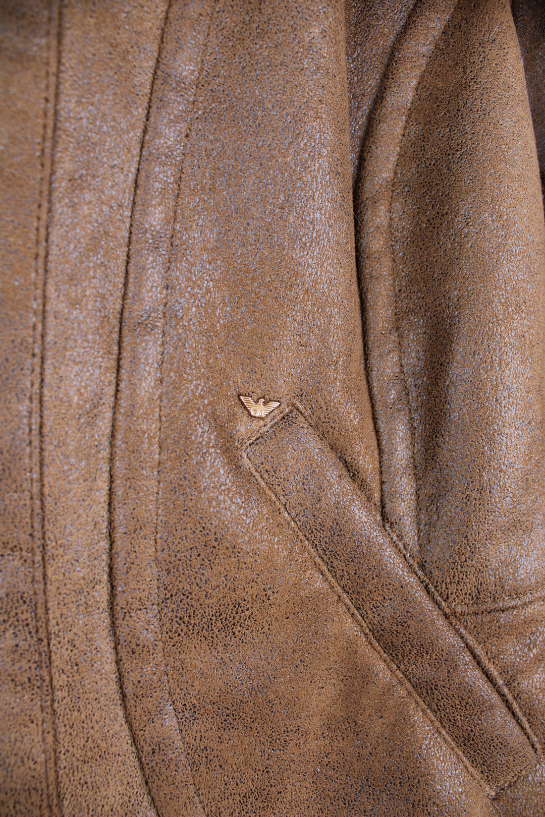 Armani Faux Sheepskin Jacket