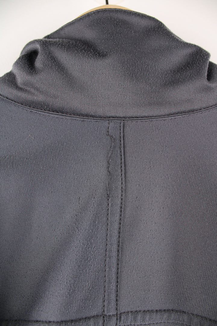 All grey Paramo Parameta S reversible pullover fleece/sweatshirt with 1/4 zip and embroidered logo 