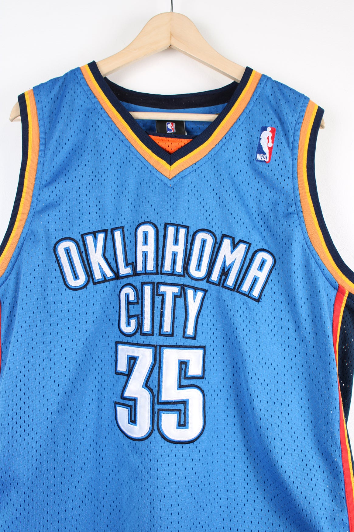 Oklahoma City Thunder 35 NBA Jersey VintageFolk