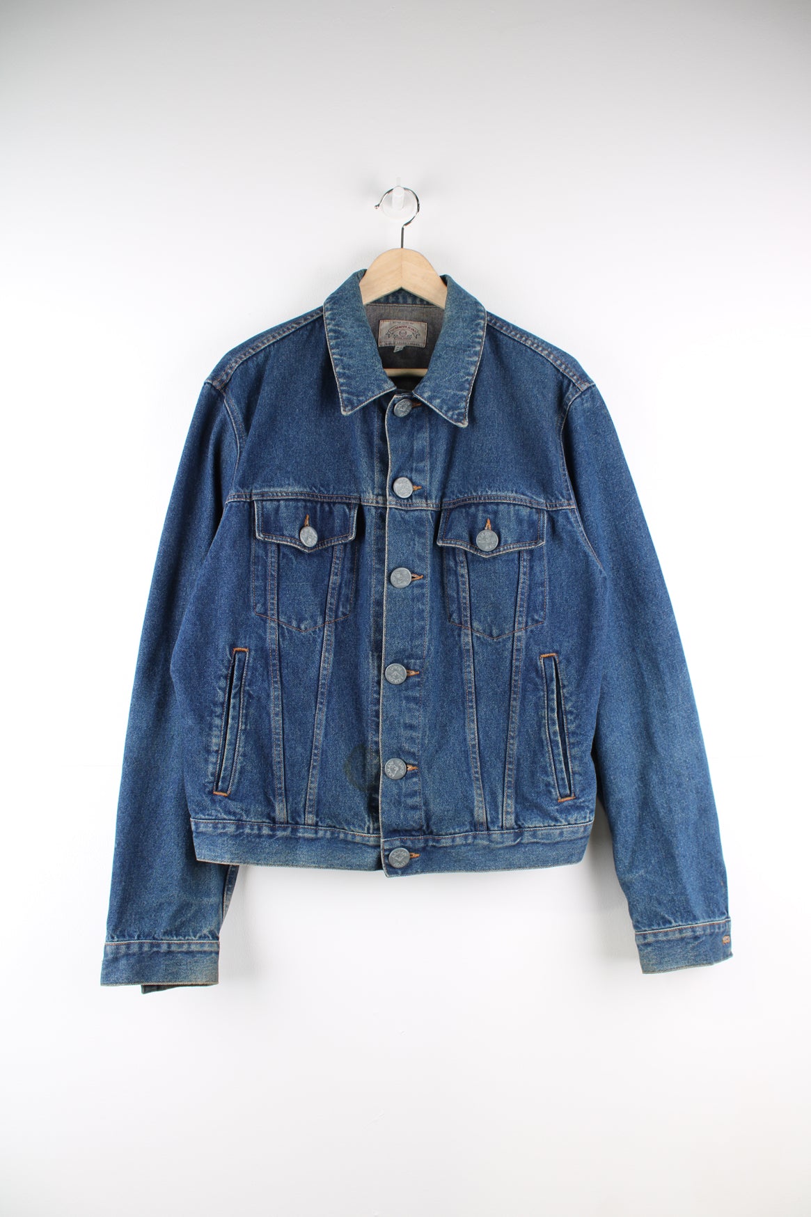 Denim jacket armani best sale