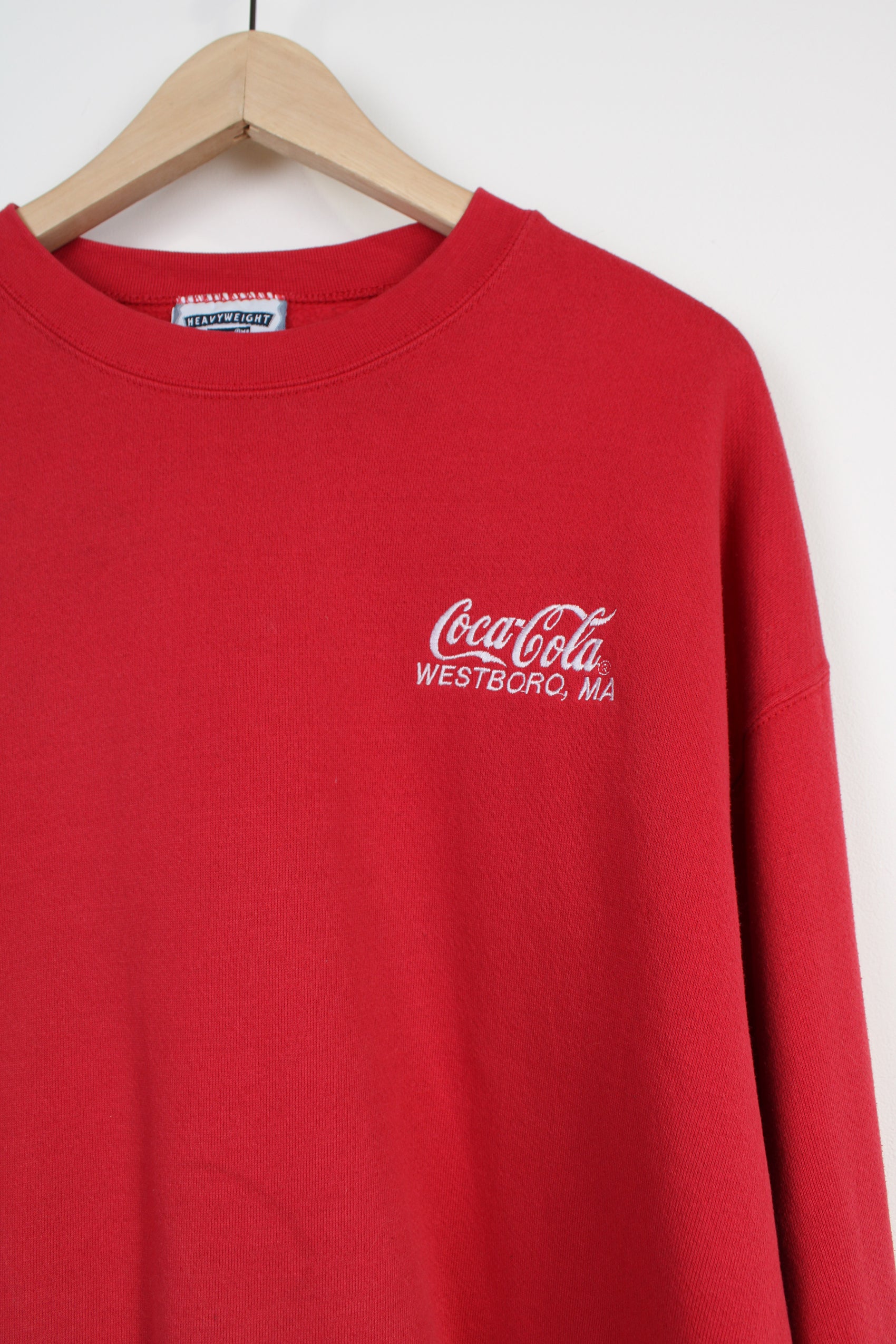 Pink coca cola sweatshirt on sale