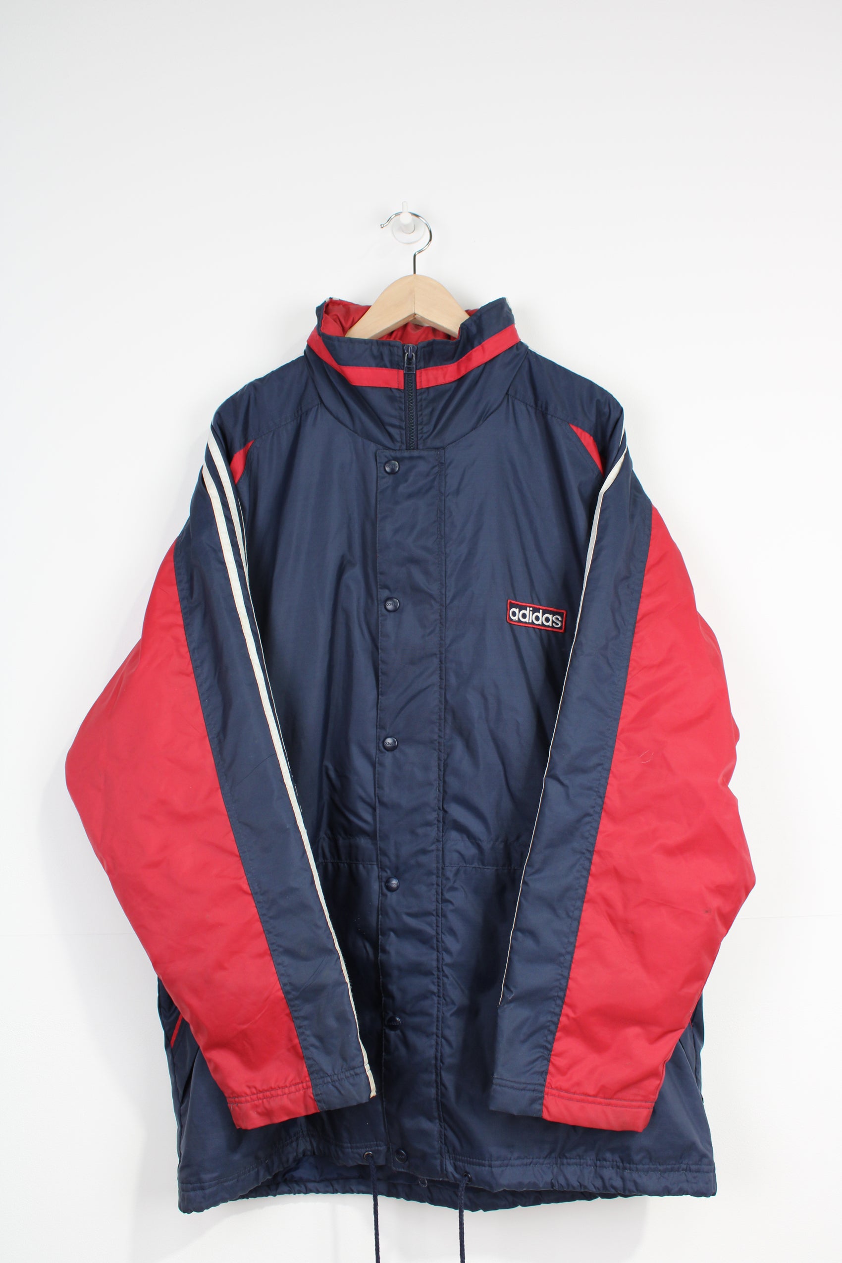 Adidas red white blue jacket online