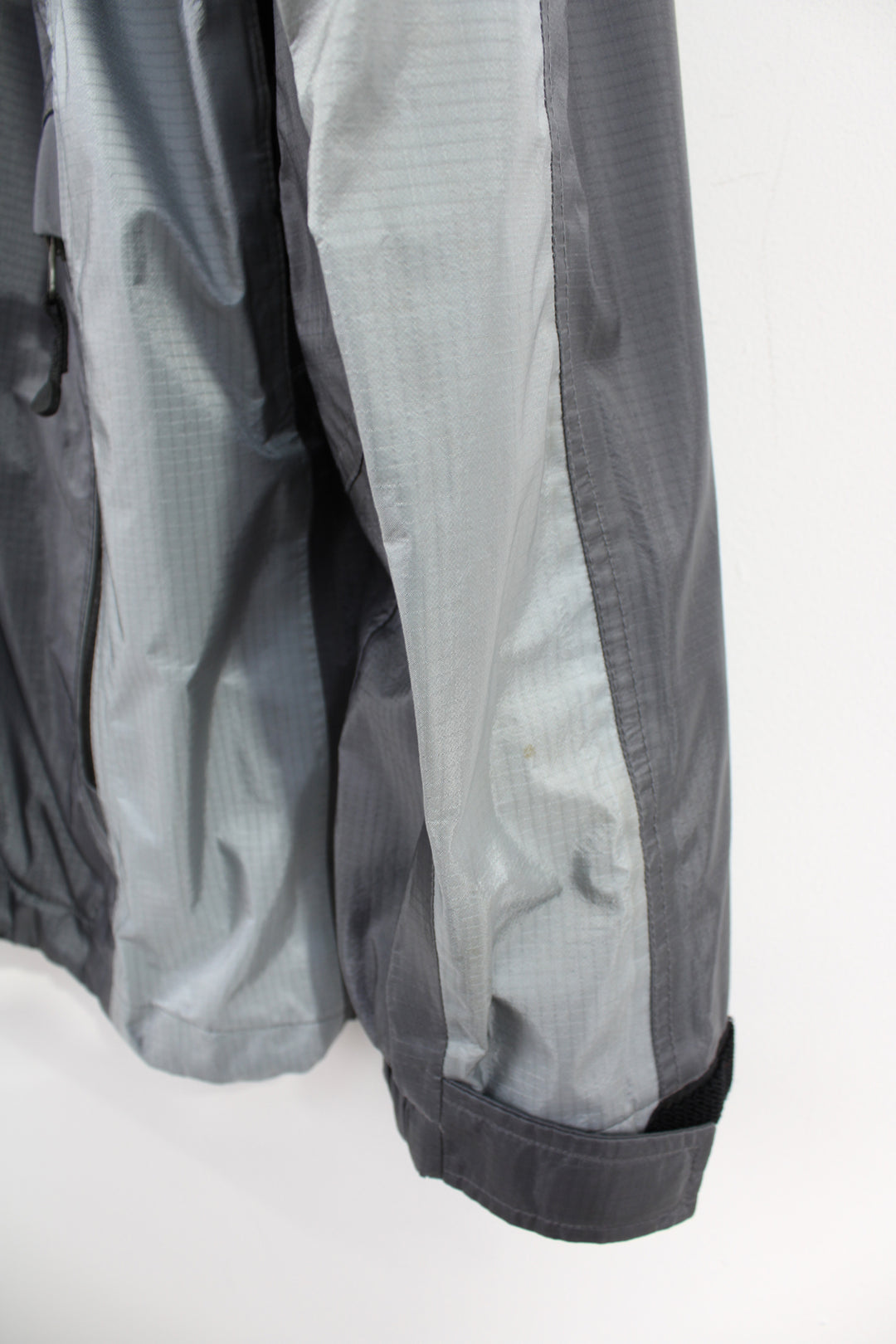 Nike Storm Fit ACG zip through grey outdoor jacket with zip in fleece gilet,  multiple pockets and hood