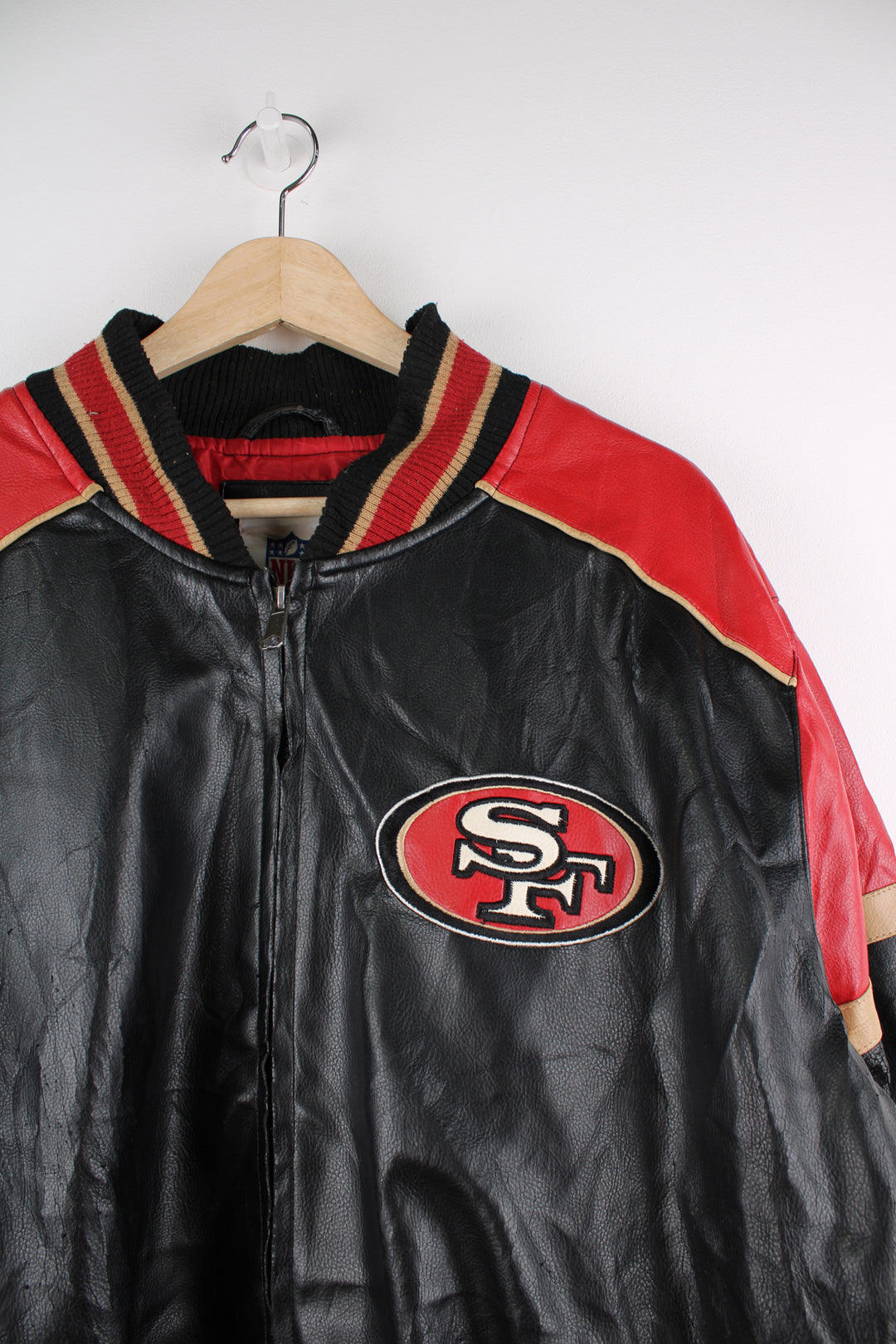 49ers NFL Leather Jacket