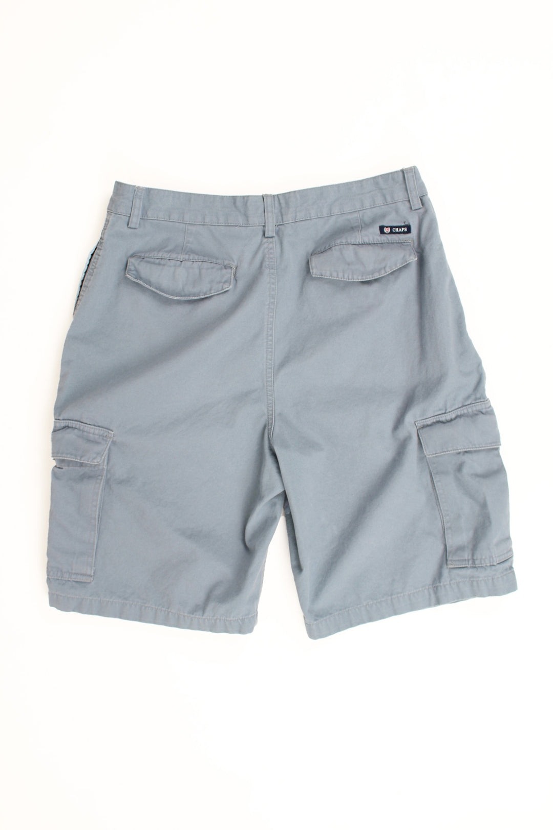 Pale blue Chaps casual cotton shorts with cargo style pockets 