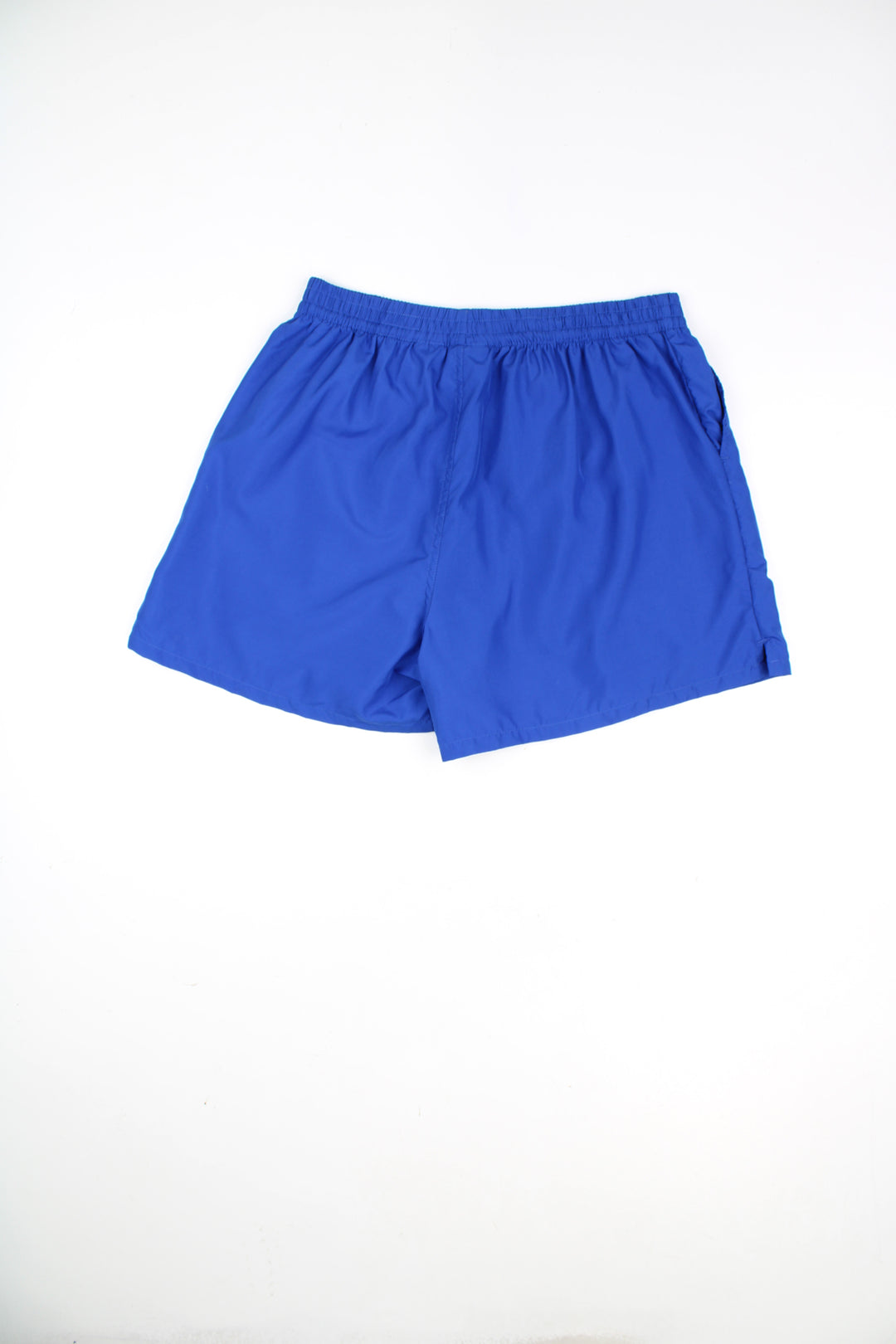 Reebok Shorts in a blue colourway, adjustable waist, pockets, and has the logo embroidered on the front.