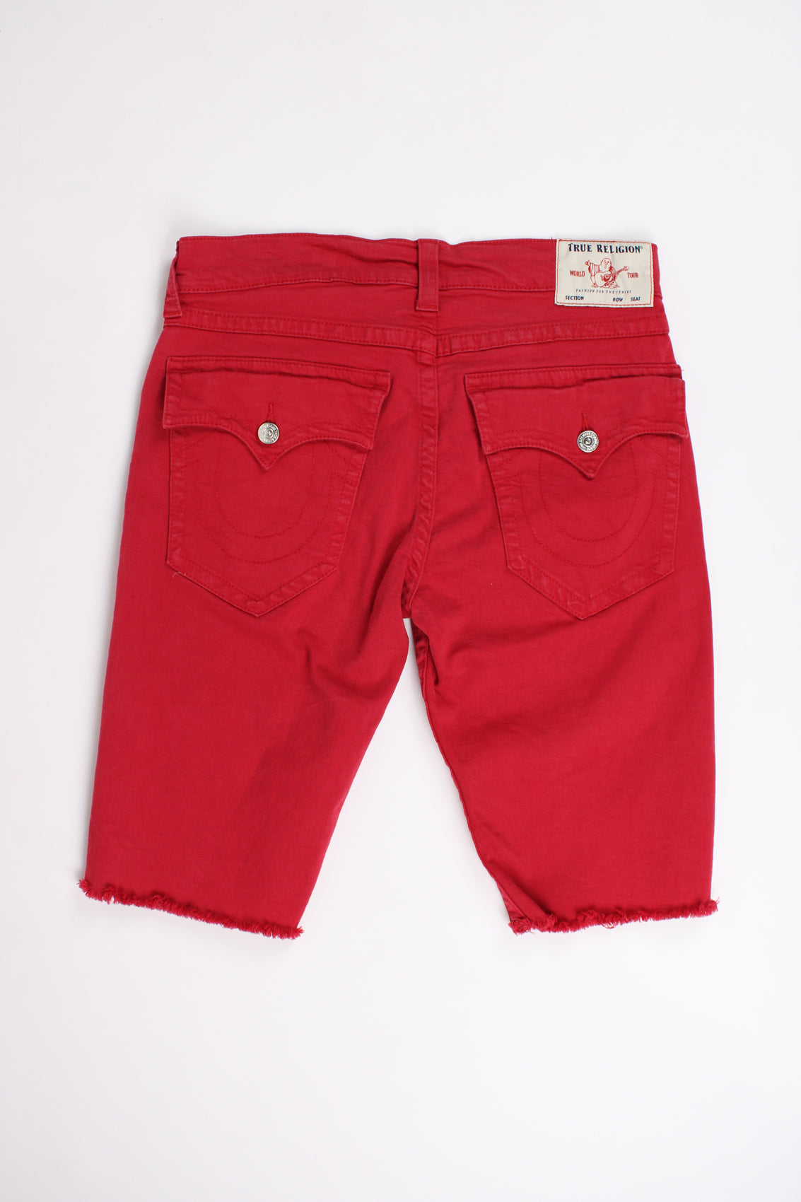 Men's true religion denim shorts on sale