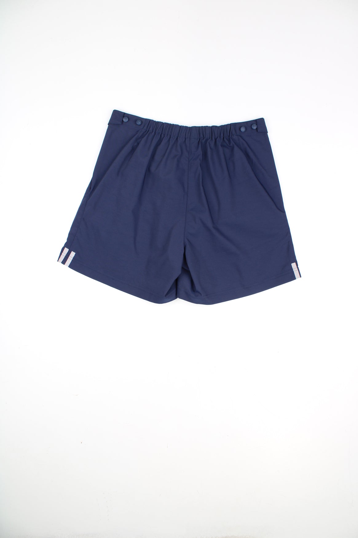 Adidas Shorts in a blue colourway, adjustable waist, pockets, and has the logo embroidered on the front.