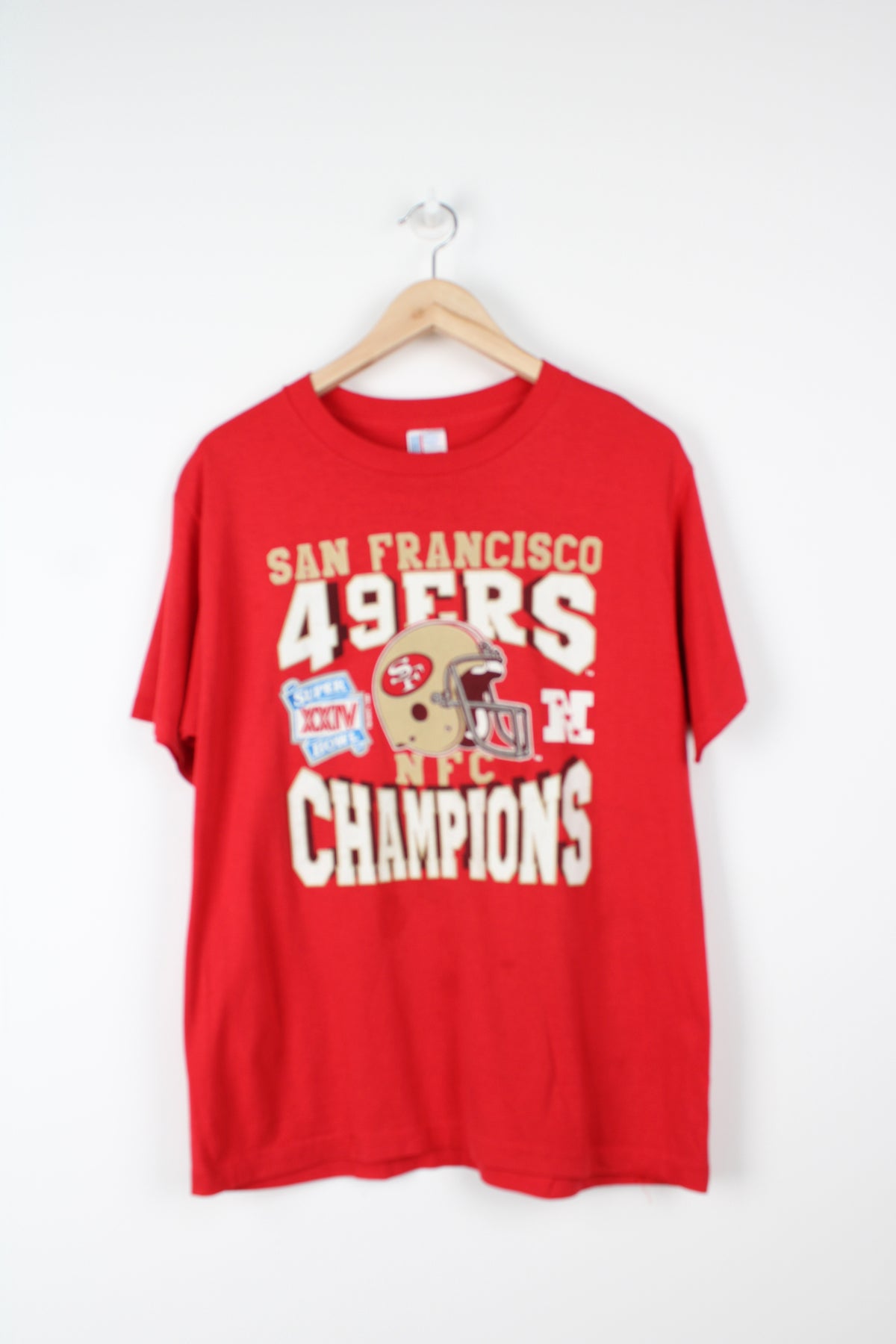 20% OFF San Francisco 49ers T shirts Vintage Cheap Short Sleeve O Neck – 4  Fan Shop