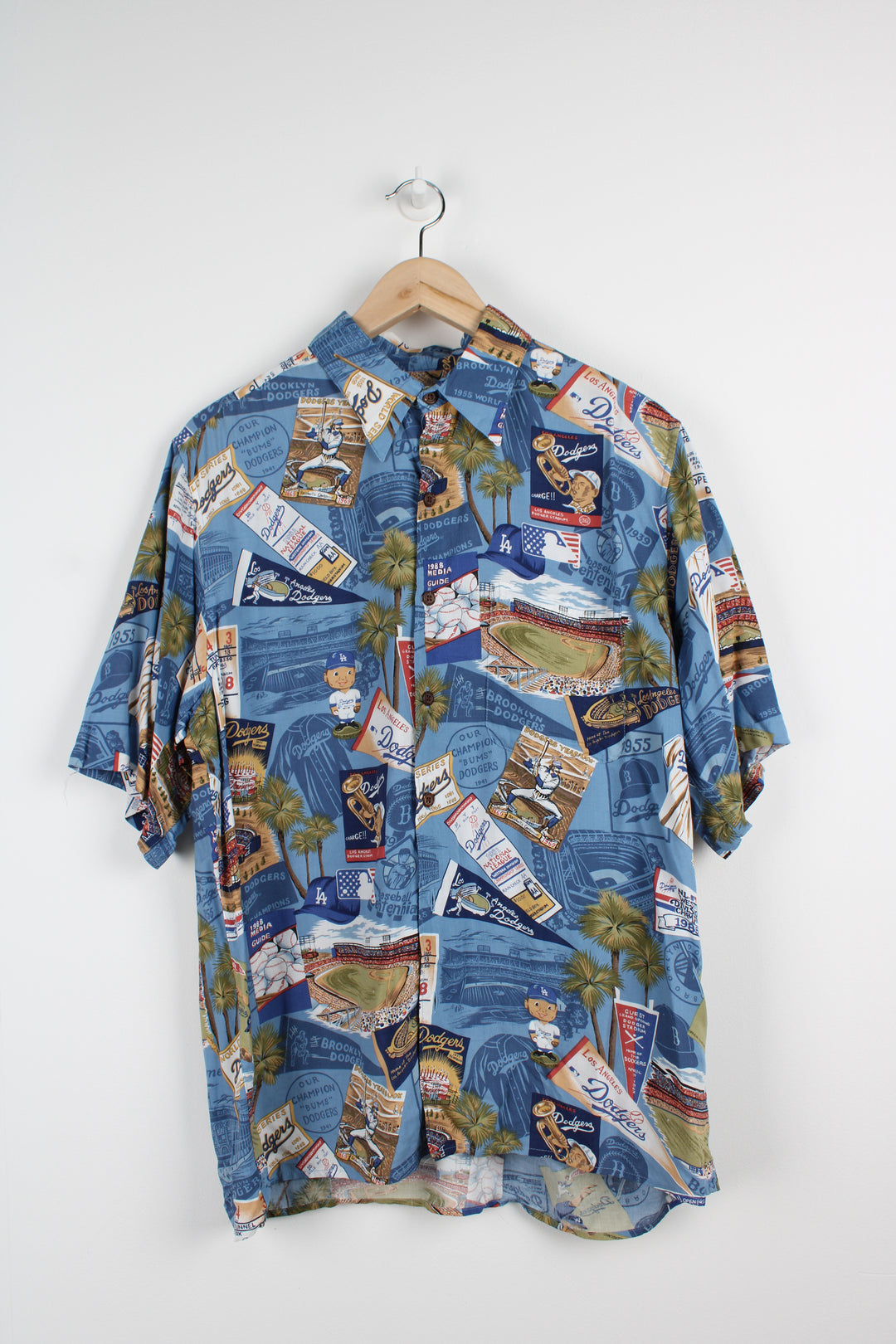 Los Angels Dodgers Hawaiian Shirt