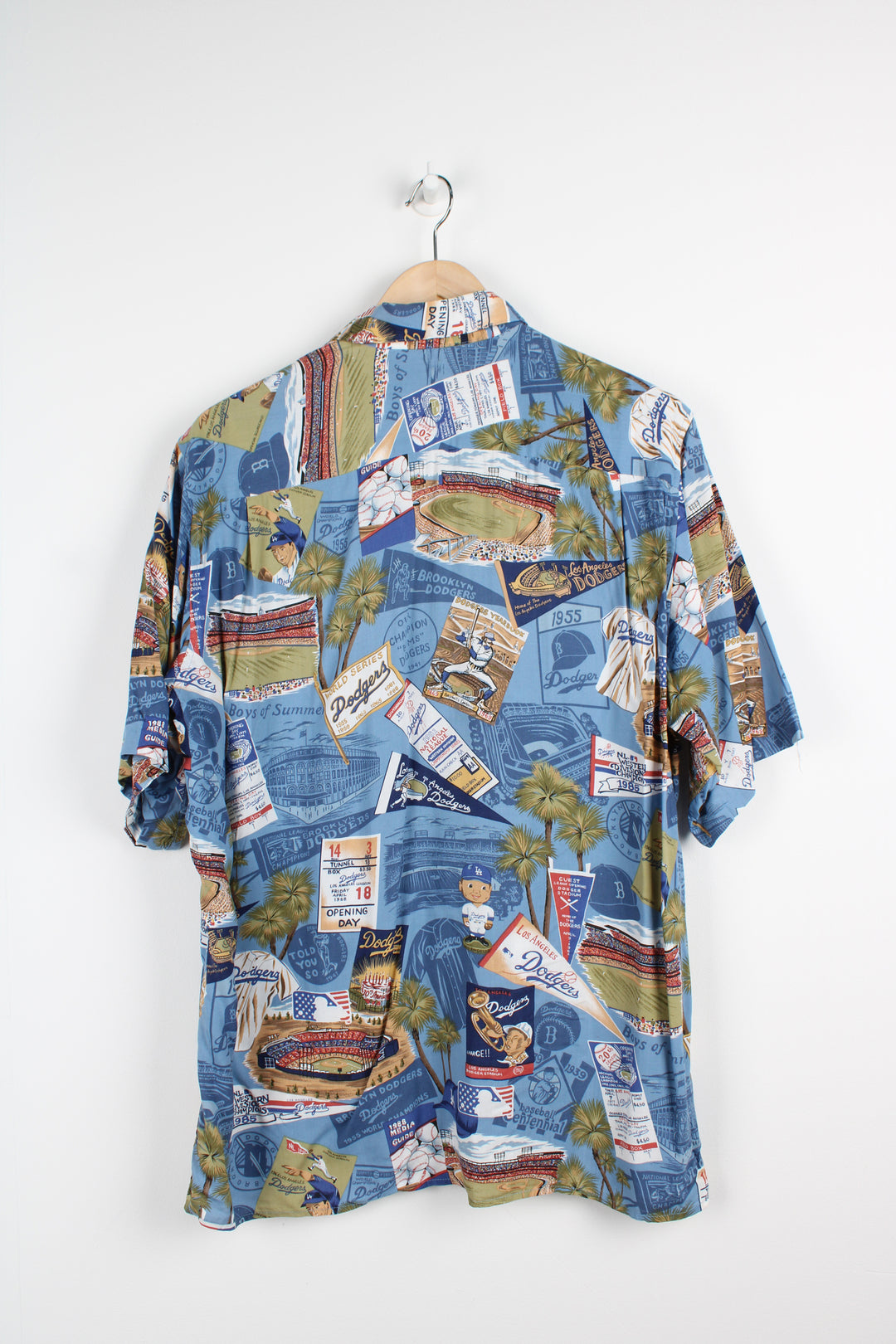 Los Angels Dodgers Hawaiian Shirt