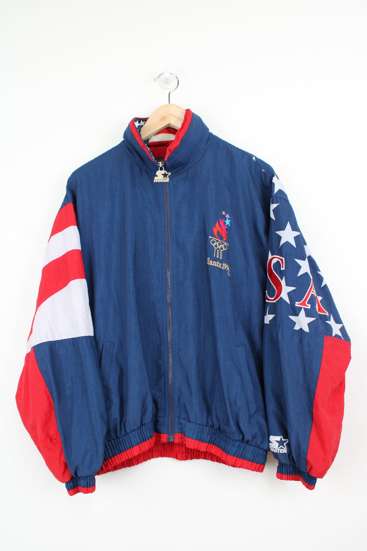 Olympic on sale starter jacket