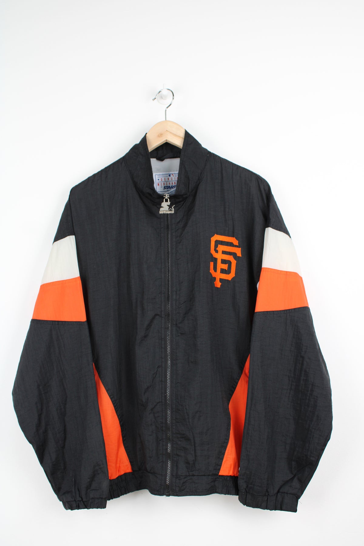 San Francisco 49ers Starter Baseball Style Jacket W/patches