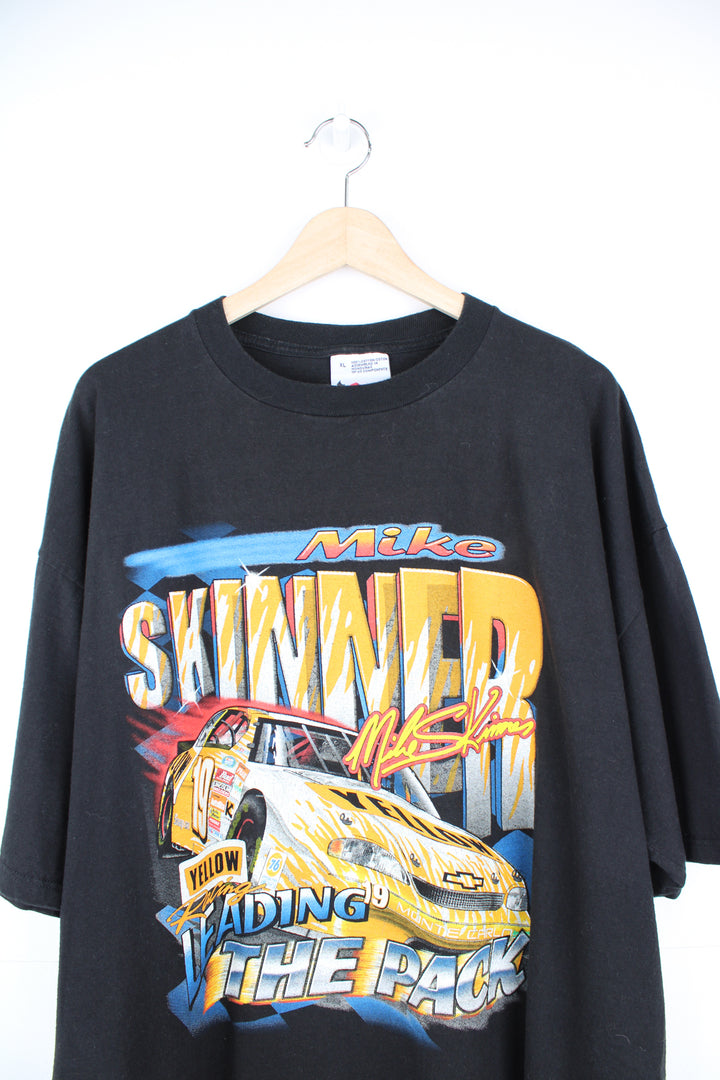 Mike Skinner x Nascar t-shirt by Chase Authentics with printed graphic on the front and back