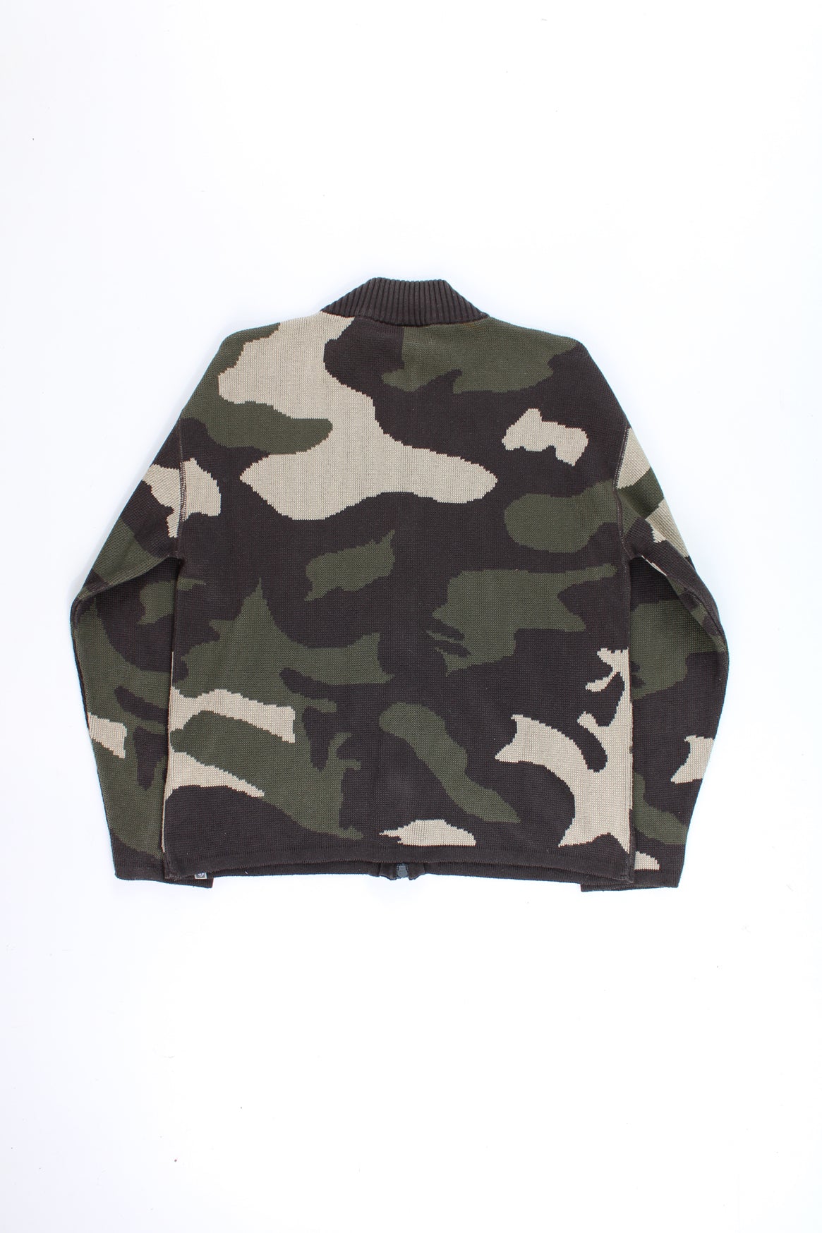 Camo Quiksilver Zip Cardigan