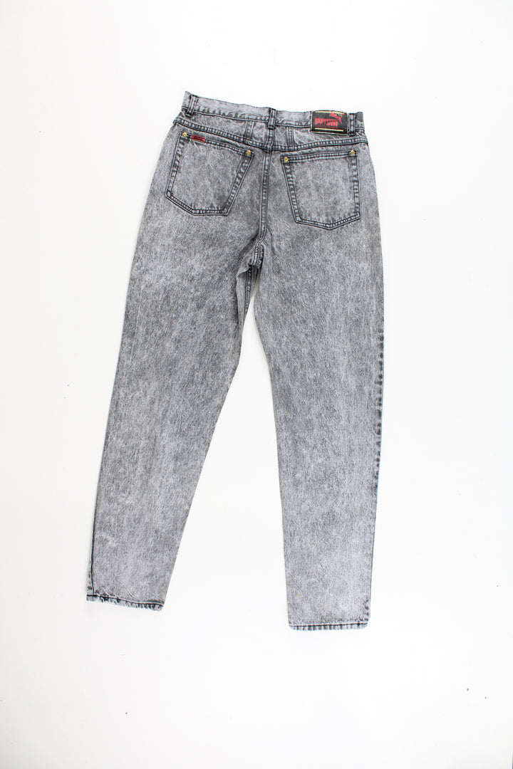 Puma Jeans in a grey denim colourway, multiple pockets, and has logo embroidered on the front.