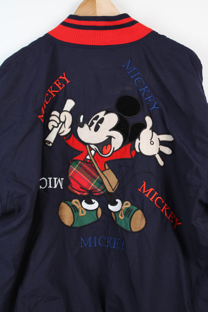 Micky Mouse Varsity Jacket