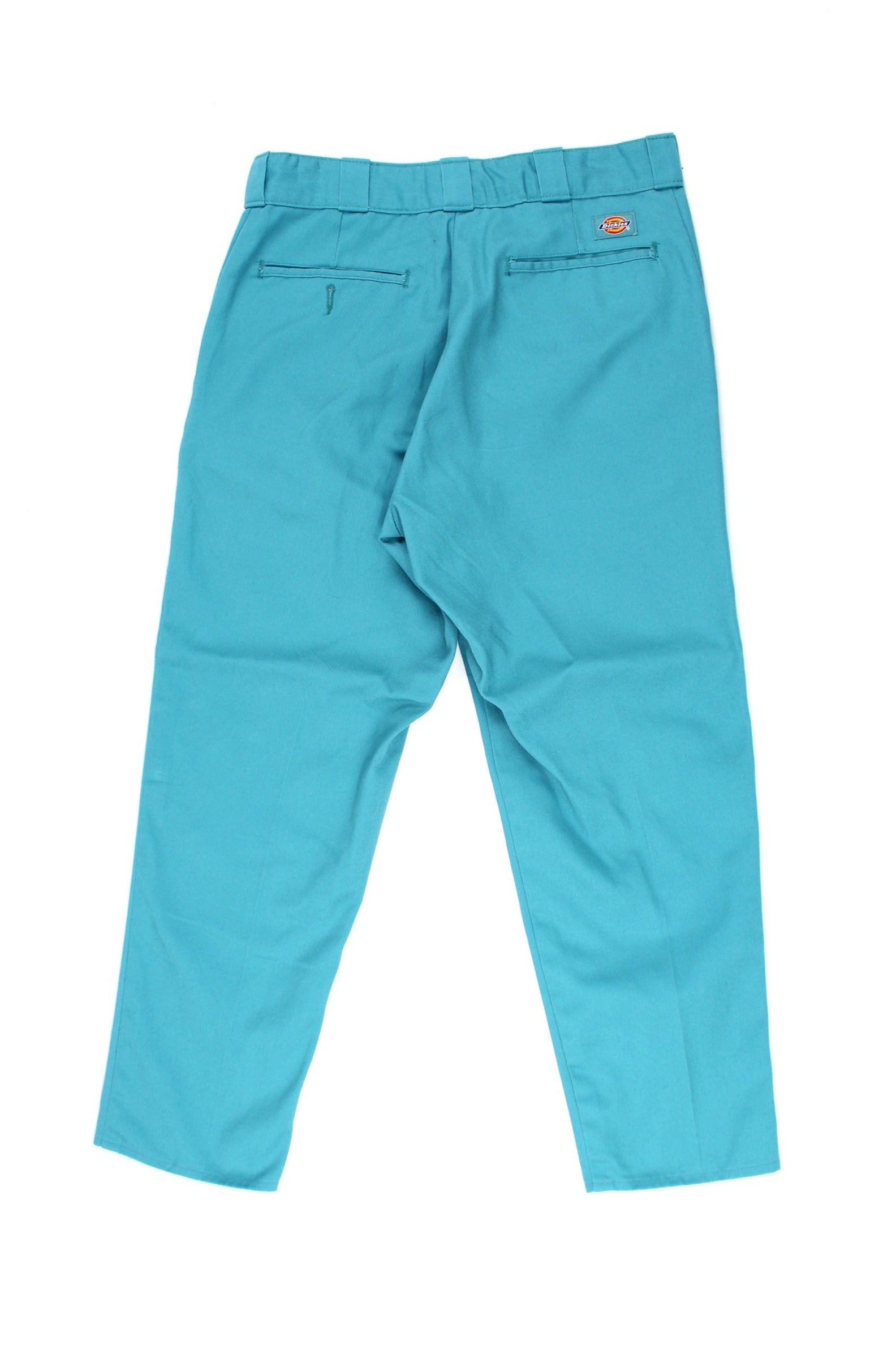 Dickies bright blue 874 cotton trousers with embroidered logo on the back pocket