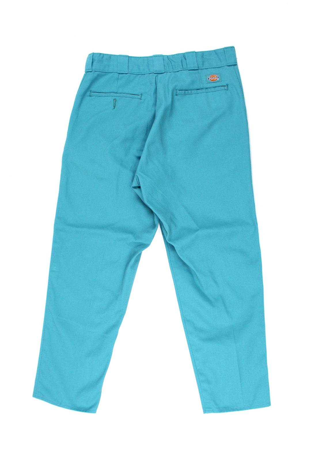 Dickies bright blue 874 cotton trousers with embroidered logo on the back pocket