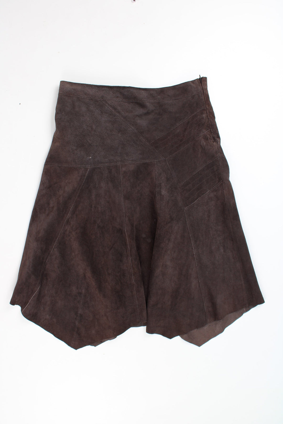 Y2K Suede Midi Skirt