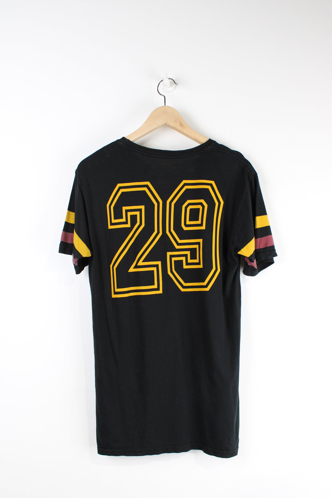 Y2K Von Dutch black t-shirt with spell-out graphic on the front